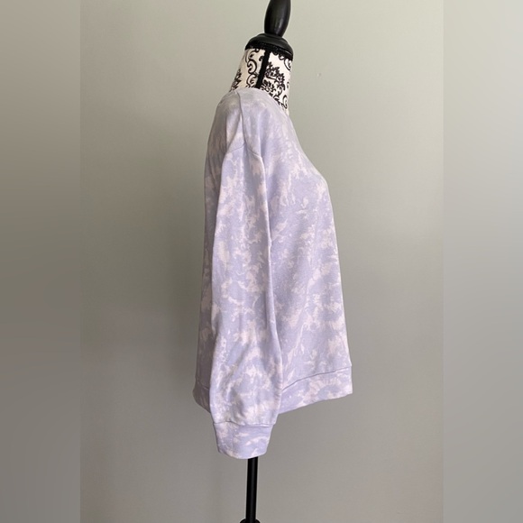 Social Standard by Sanctuary Women’s Sky Blue Tie Dye Sweatshirt Lounge Size M - Picture 3 of 5